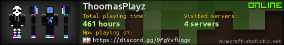 ThoomasPlayz userbar 560x90