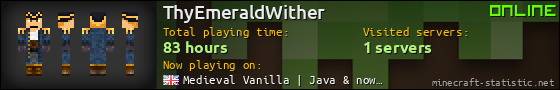 ThyEmeraldWither userbar 560x90