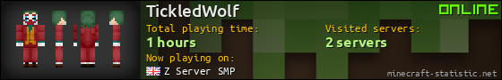 TickledWolf userbar 560x90