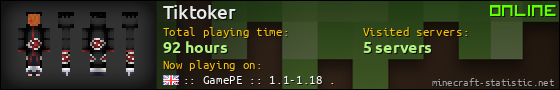 Tiktoker userbar 560x90