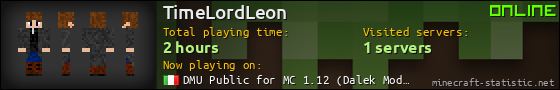 TimeLordLeon userbar 560x90