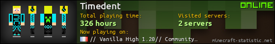 Timedent userbar 560x90