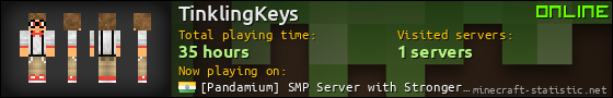 TinklingKeys userbar 560x90