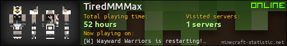 TiredMMMax userbar 560x90