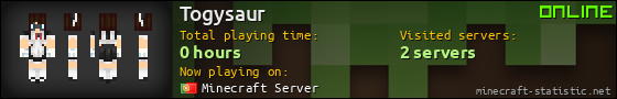 Togysaur userbar 560x90