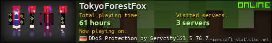 TokyoForestFox userbar 560x90