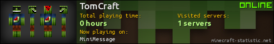 TomCraft userbar 560x90