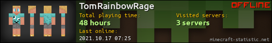 TomRainbowRage userbar 560x90