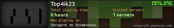 Top4ik23 userbar 560x90