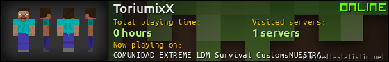 ToriumixX userbar 560x90