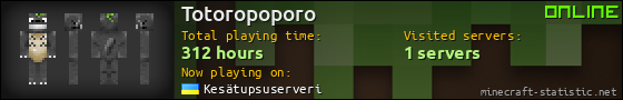 Totoropoporo userbar 560x90