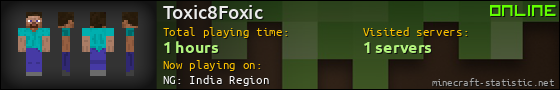 Toxic8Foxic userbar 560x90