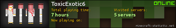 ToxicExotic6 userbar 560x90