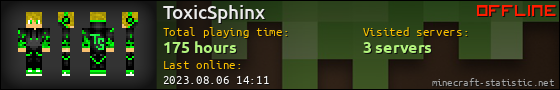 ToxicSphinx userbar 560x90