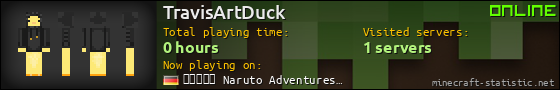 TravisArtDuck userbar 560x90