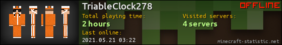 TriableClock278 userbar 560x90