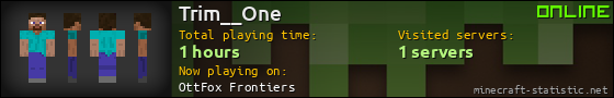 Trim__One userbar 560x90