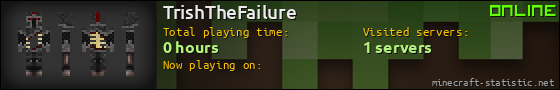 TrishTheFailure userbar 560x90