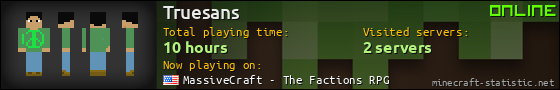 Truesans userbar 560x90