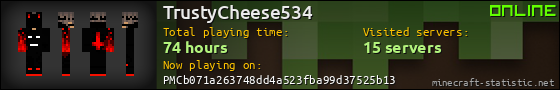 TrustyCheese534 userbar 560x90