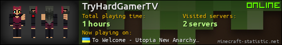 TryHardGamerTV userbar 560x90