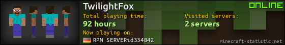 TwilightFox userbar 560x90