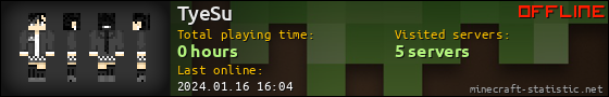 TyeSu userbar 560x90