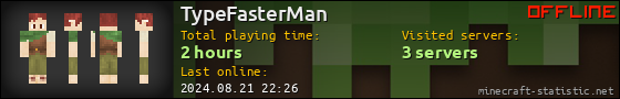 TypeFasterMan userbar 560x90