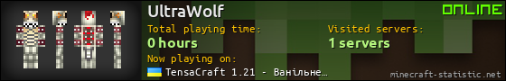 UltraWolf userbar 560x90