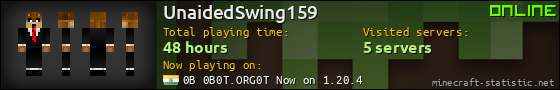 UnaidedSwing159 userbar 560x90