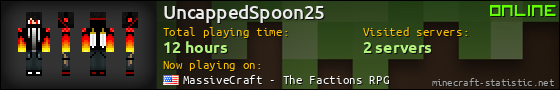 UncappedSpoon25 userbar 560x90