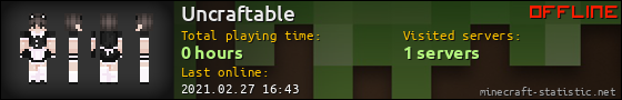 Uncraftable userbar 560x90