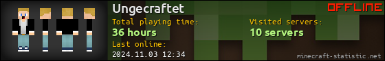 Ungecraftet userbar 560x90