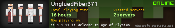 UngluedFiber371 userbar 560x90