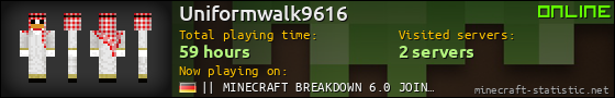 Uniformwalk9616 userbar 560x90