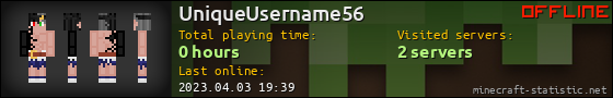 UniqueUsername56 userbar 560x90