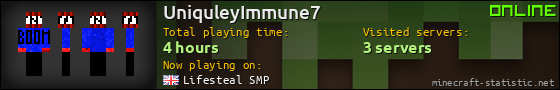 UniquleyImmune7 userbar 560x90