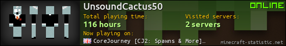 UnsoundCactus50 userbar 560x90