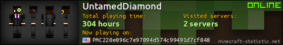 UntamedDiamond userbar 560x90