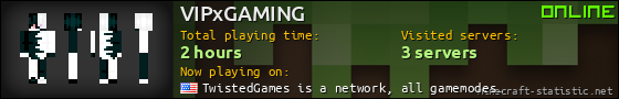 VIPxGAMING userbar 560x90
