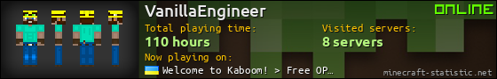 VanillaEngineer userbar 560x90