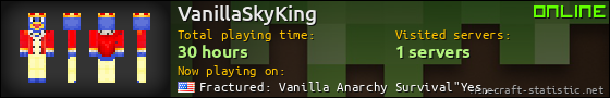 VanillaSkyKing userbar 560x90