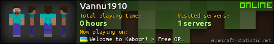 Vannu1910 userbar 560x90