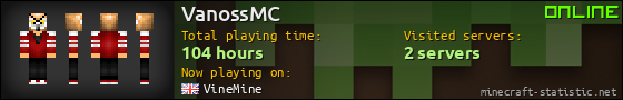 VanossMC userbar 560x90