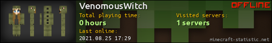 VenomousWitch userbar 560x90