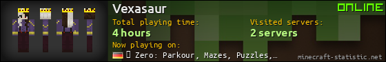 Vexasaur userbar 560x90
