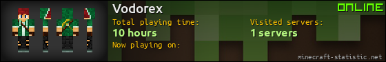 Vodorex userbar 560x90