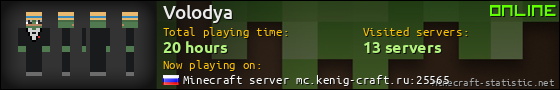 Volodya userbar 560x90