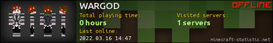 WARGOD userbar 560x90