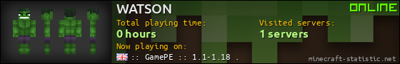 WATSON userbar 560x90